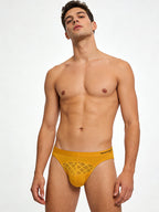 3 Pack Men's Cooling Airflow Sexy Shape-Retaining Stretch Fit Briefs