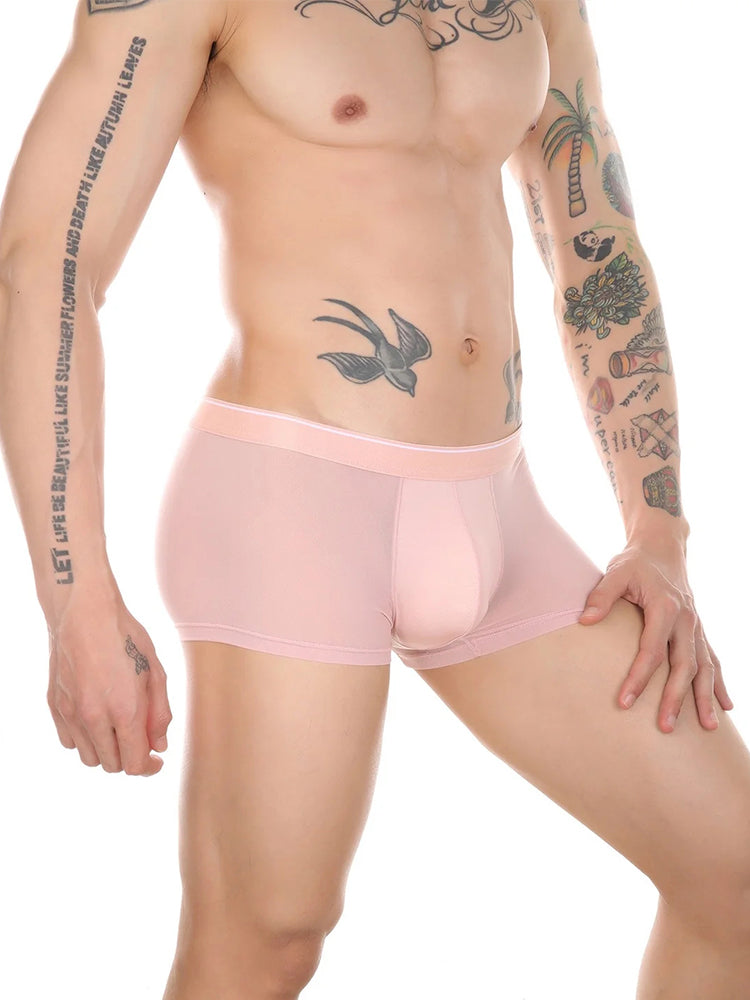3 Pack Men’s Comfy U Convex Pouch Trunks