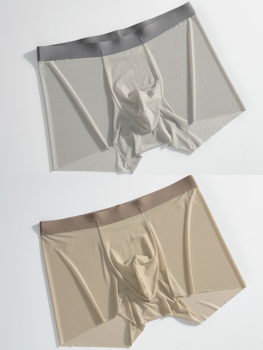 3 Pack Men’s Ultra-thin Seamless Trunks
