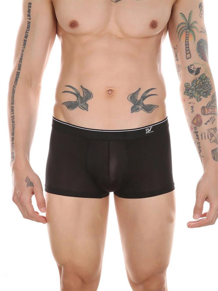 3 Pack Men’s Comfy U Convex Pouch Trunks