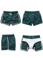Men’s Waistband Drawstring Beach Swim Shorts