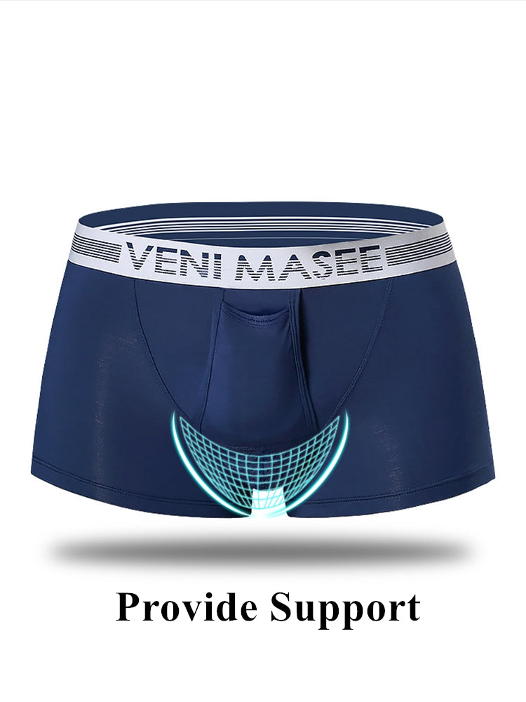 Men's Modal Separate Dual Pouch Underwear