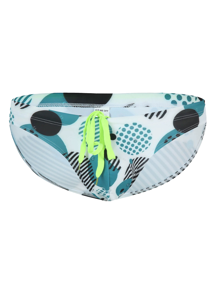 Men’s Colorful Low-rise Briefs With Drawstring