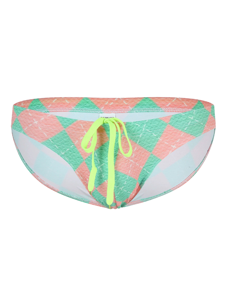 Men’s Colorful Low-rise Briefs With Drawstring