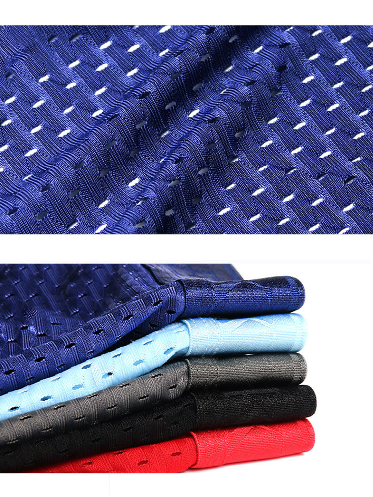 Men's Mesh Thin Ice Silk High-Stretch Comfy Waistband Trunks