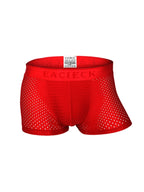 Men's Mesh Thin Ice Silk High-Stretch Comfy Waistband Trunks