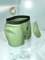 Men's Cooling Separate Pouch Boxer Briefs Dual Pouch Underwear