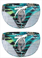 Mens Bulge Pouch Surfing Printed Bohemian Swim Briefs
