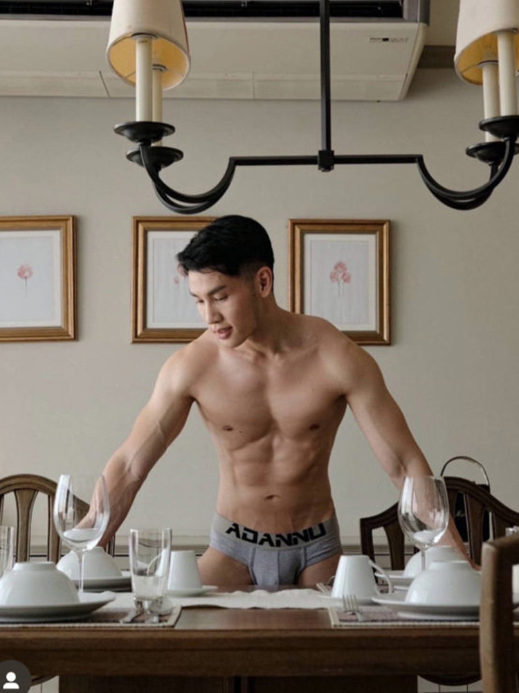 2 Pack Cotton 3D Large Pouch Men's Underwear