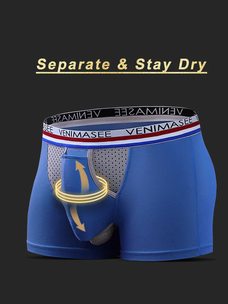 Men's Multi-function Up-pouch Boxer Briefs