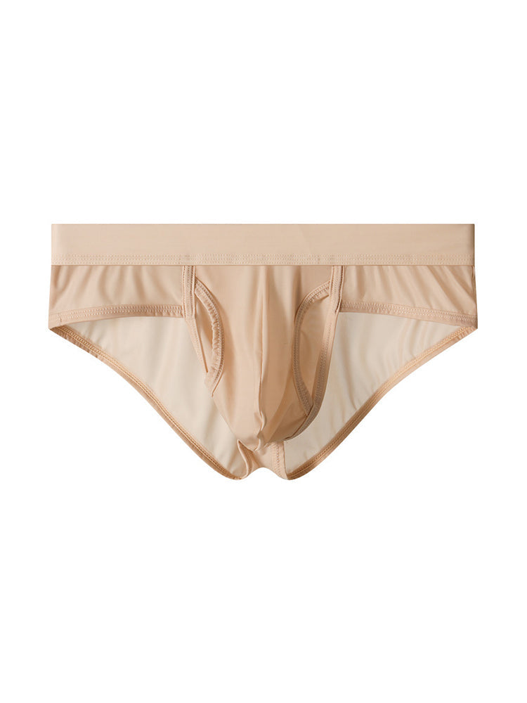 3 Pack Men's Fly Opening Supportive Pouch Stretch Premium Briefs