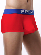 3 Pack Men's Structured Support Pouch Comfort Trunks