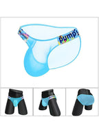 2 Pack Men's Low-Rise Seamless Breathable Briefs