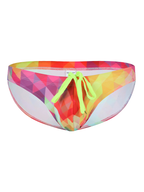 Men’s Colorful Low-rise Briefs With Drawstring