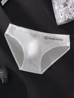 3 Pack Men's Seamless Ice Silk Cool-Touch Briefs