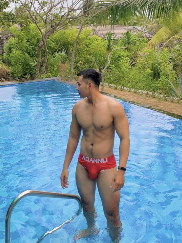 2 Pack Cotton 3D Large Pouch Men's Underwear