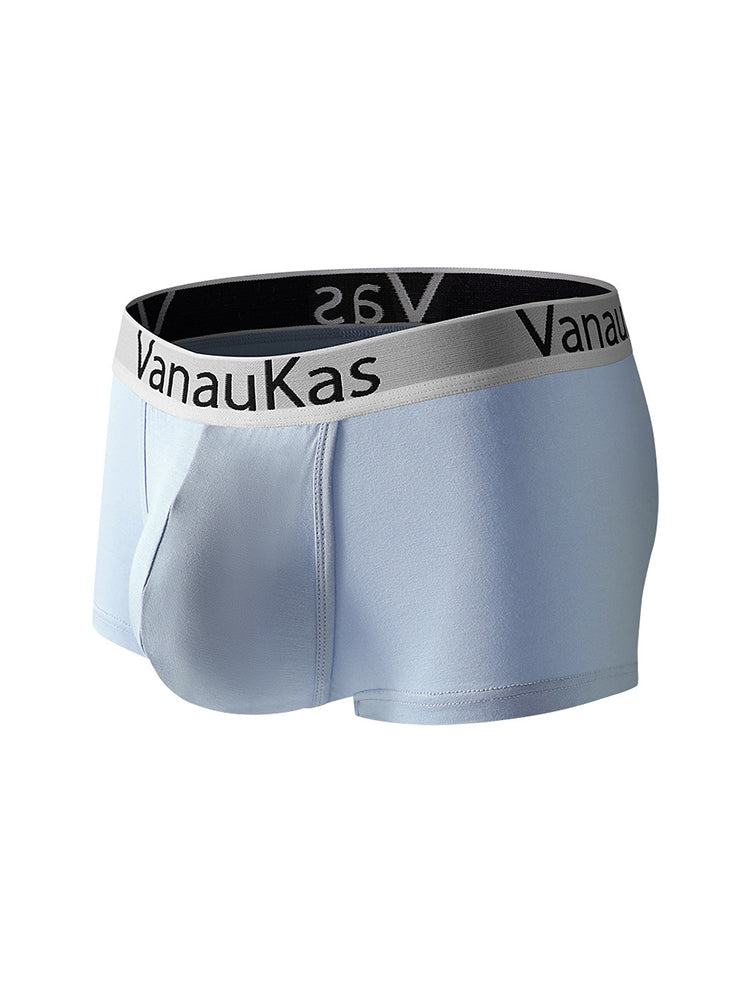Men's Double-Layer Gusset Seamless Trunks – 3-Pack