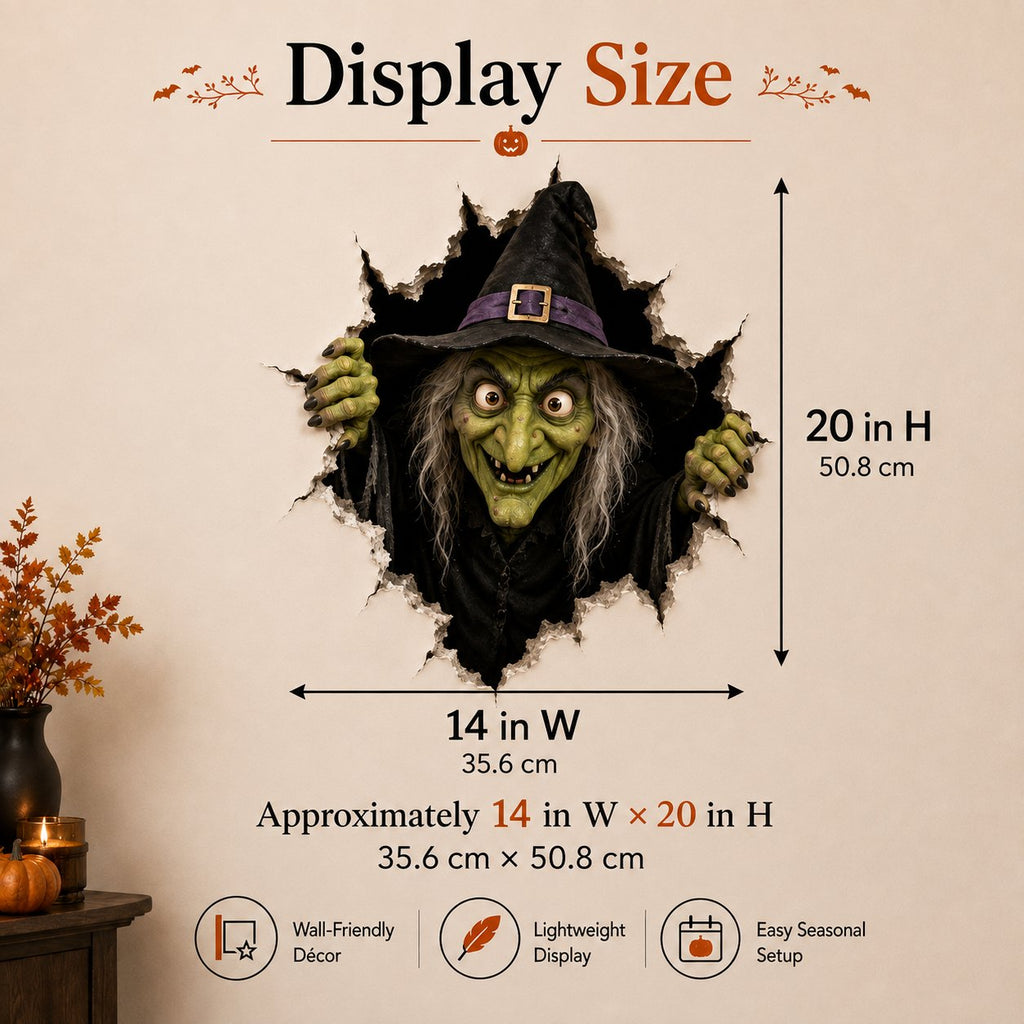 🧙Halloween Break-In 3D Wall Decals