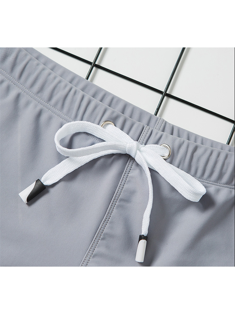 Men’s Athletic Swim Trunks with Removable Pad