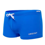 Men's Sexy Breathable Boxer Swim Trunks