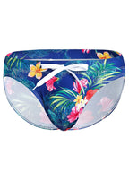 Mens Bulge Pouch Surfing Printed Bohemian Swim Briefs