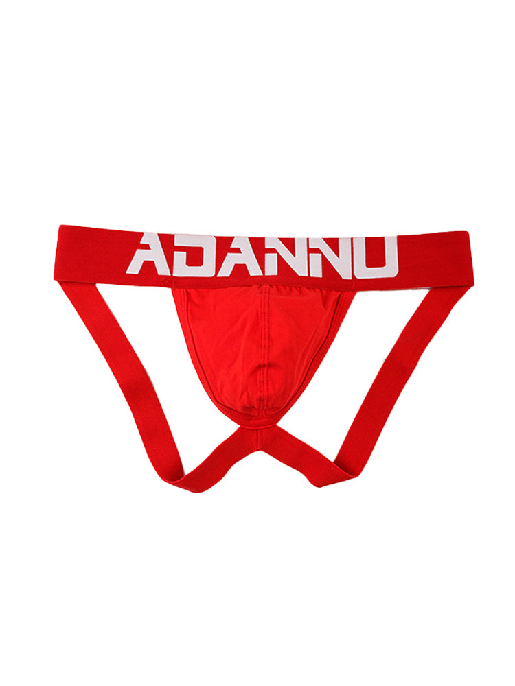 Men's Supportive Fit Sexy Low-Rise Comfy Waistband Stretch Fit Shoulder Straps & Underwear