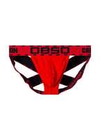 Men's Supportive Fit Sexy Low-Rise Comfy Waistband Stretch Fit Shoulder Straps & Underwear