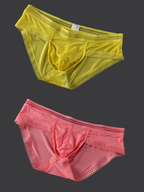 Men's Sexy Hollow Low-rise Briefs