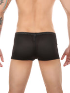 Men's Big Pouch U-convex Breathable Mesh Trunks