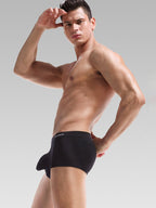 3 Pack Men's Double Pouch Underwear Separate Pouch Modal Trunks