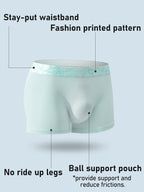 3 Pack Cooling Seamless Pouch Trunks