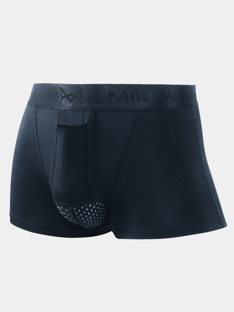 Aoelemen 2 Pack Separate Dual Support Pouch Men's Underwear