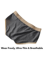 2 Pack Men's Breathable High-Stretch Seamless Comfort Odor-Control Briefs