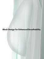 Men's Sheer Elegance Mesh Panels Breathable One-Piece Seamless Trunks