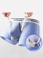 Men's Cotton Pouch Trunks with Adjustable Support