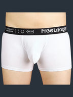 FreeLonger Men’s Soft Cotton Support Pouch Trunks