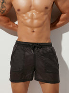 Men's Ultra Thin Sand Beach Board Shorts