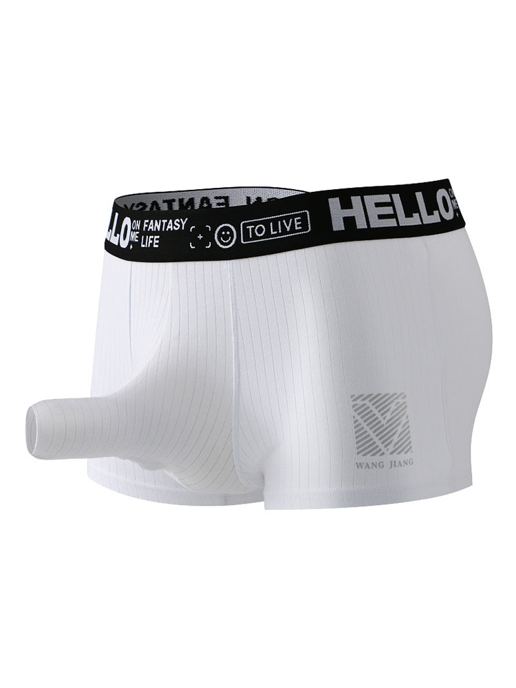 Men's Cotton Trunks with Separate Pouch
