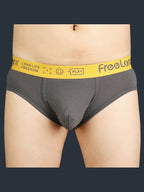 FreeLonger Men’s Soft Cotton Support Pouch Trunks
