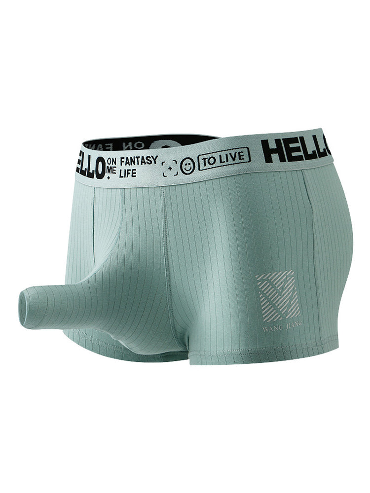 Men’s Separate Pouch Cotton Trunks