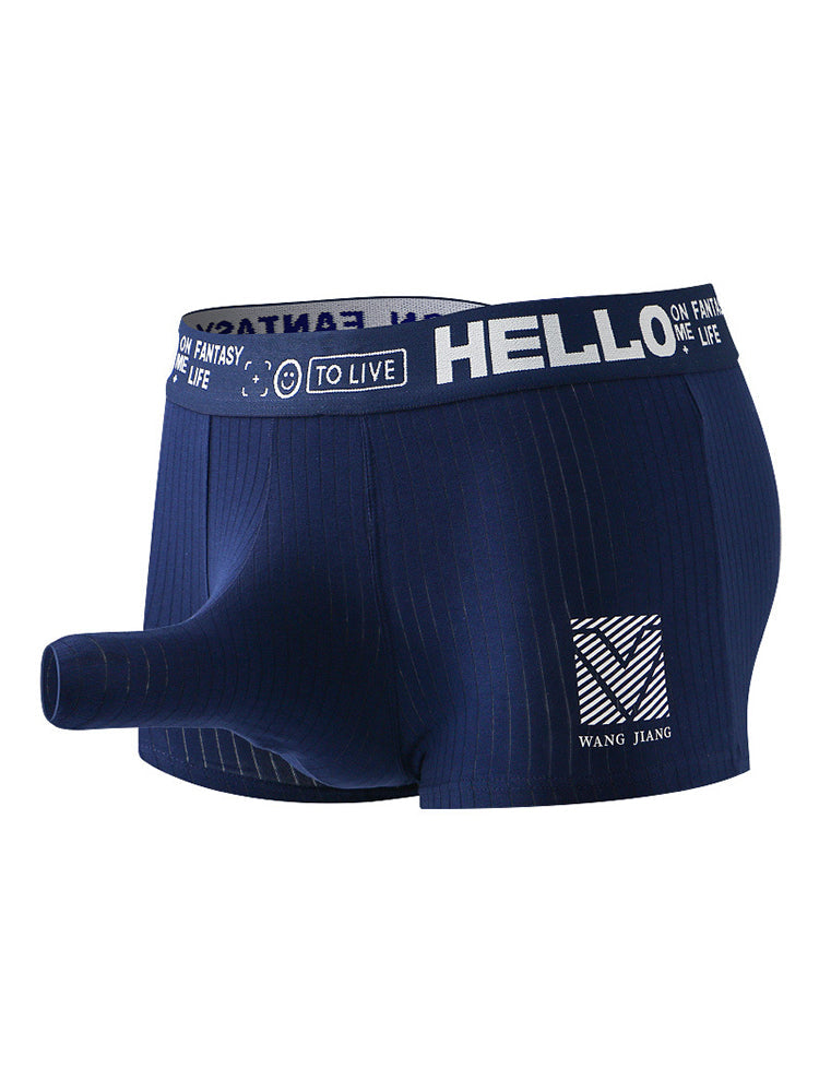Men’s Separate Pouch Cotton Trunks