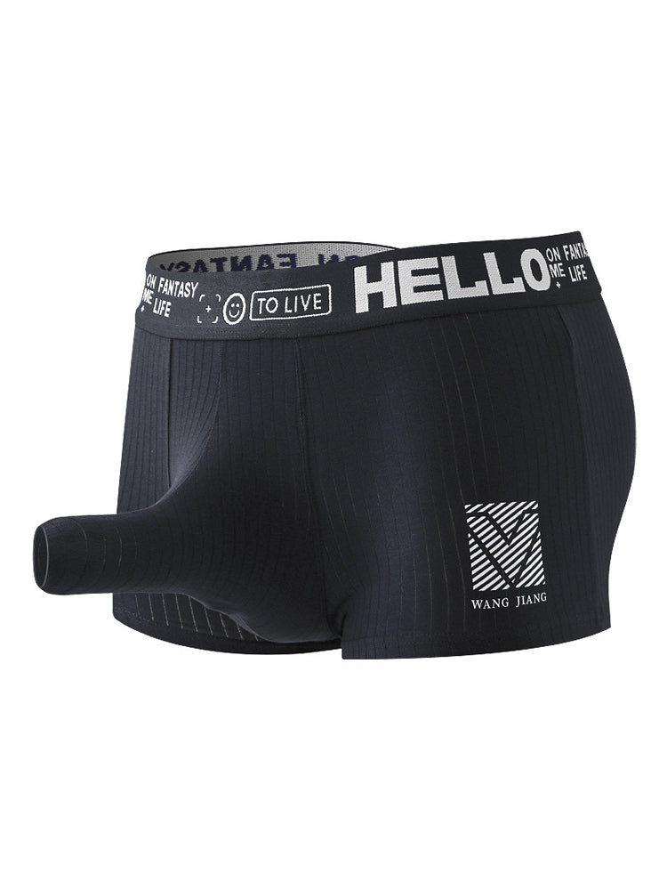Men’s Separate Pouch Cotton Trunks