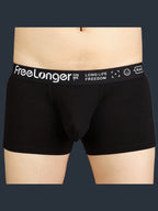 FreeLonger Men’s Soft Cotton Support Pouch Trunks