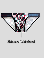 Men's Expanded Pouch Briefs with Alphabet Print – 2-Pack