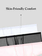 2 Pack Men's Breathable Sheer Elegance Quick-Dry Ultra-Soft Trunks