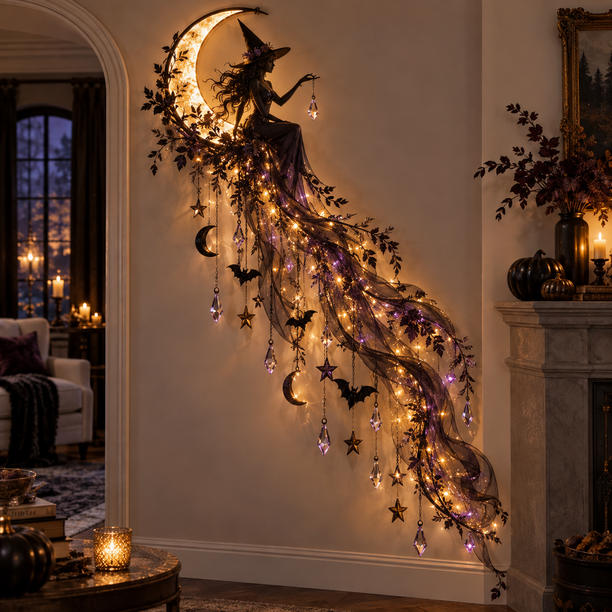 ✨Elegant Halloween Cascade Wall Light Collection