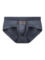 Aoelemen 4 Pack Men's Breathable U Convex Pouch Briefs