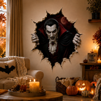 🧙Halloween Break-In 3D Wall Decals