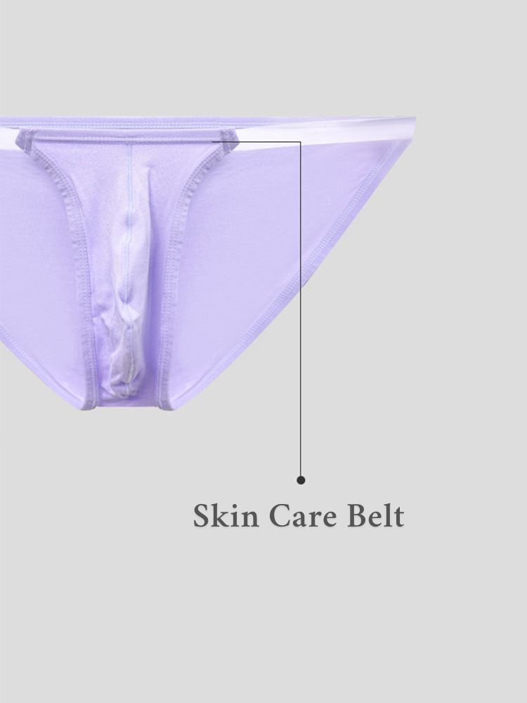 2 Pack Men's Breathable Low-Rise Ultra-Soft Modal Briefs
