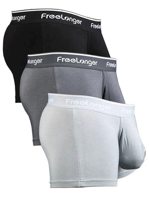 3 Pack-Grey/DarkGrey/Black